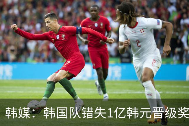 韩媒：韩国队错失1亿韩元晋级奖 但每人仍可拿8000万津贴